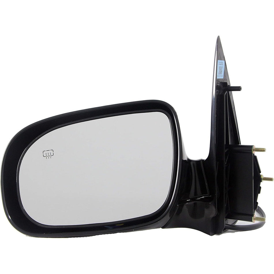 Replacement heated door mirror assemblies for cars and SUVs