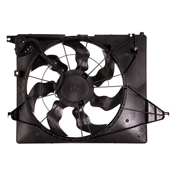 Hyundai Santa Fe replacement cooling fan assemblies and components