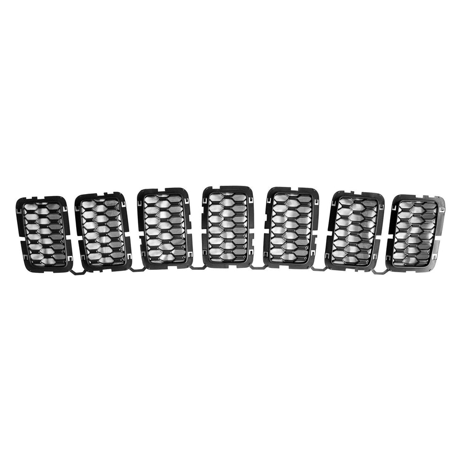 Jeep replacement grille assemblies