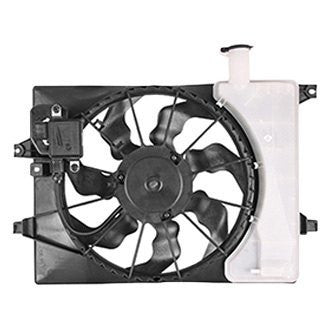 Kia Forte replacement cooling fan assemblies and components