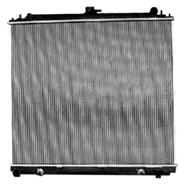 Nissan Frontier replacement radiator assemblies and components