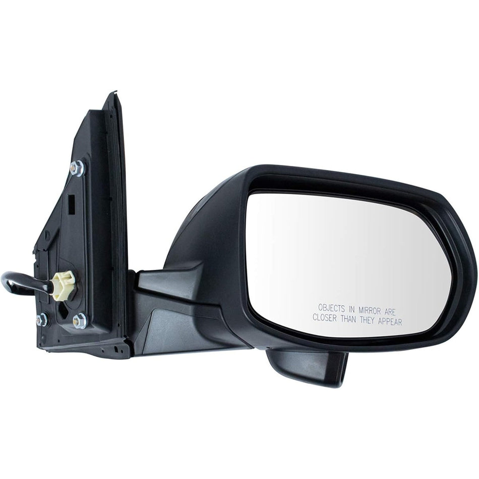 Replacement power door mirror assemblies for cars, trucks and SUVs