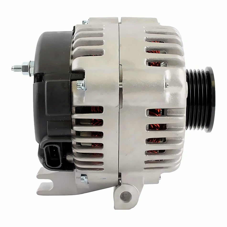 2000-2004 Buick Lesabre Alternator, left-side view, 2-08245