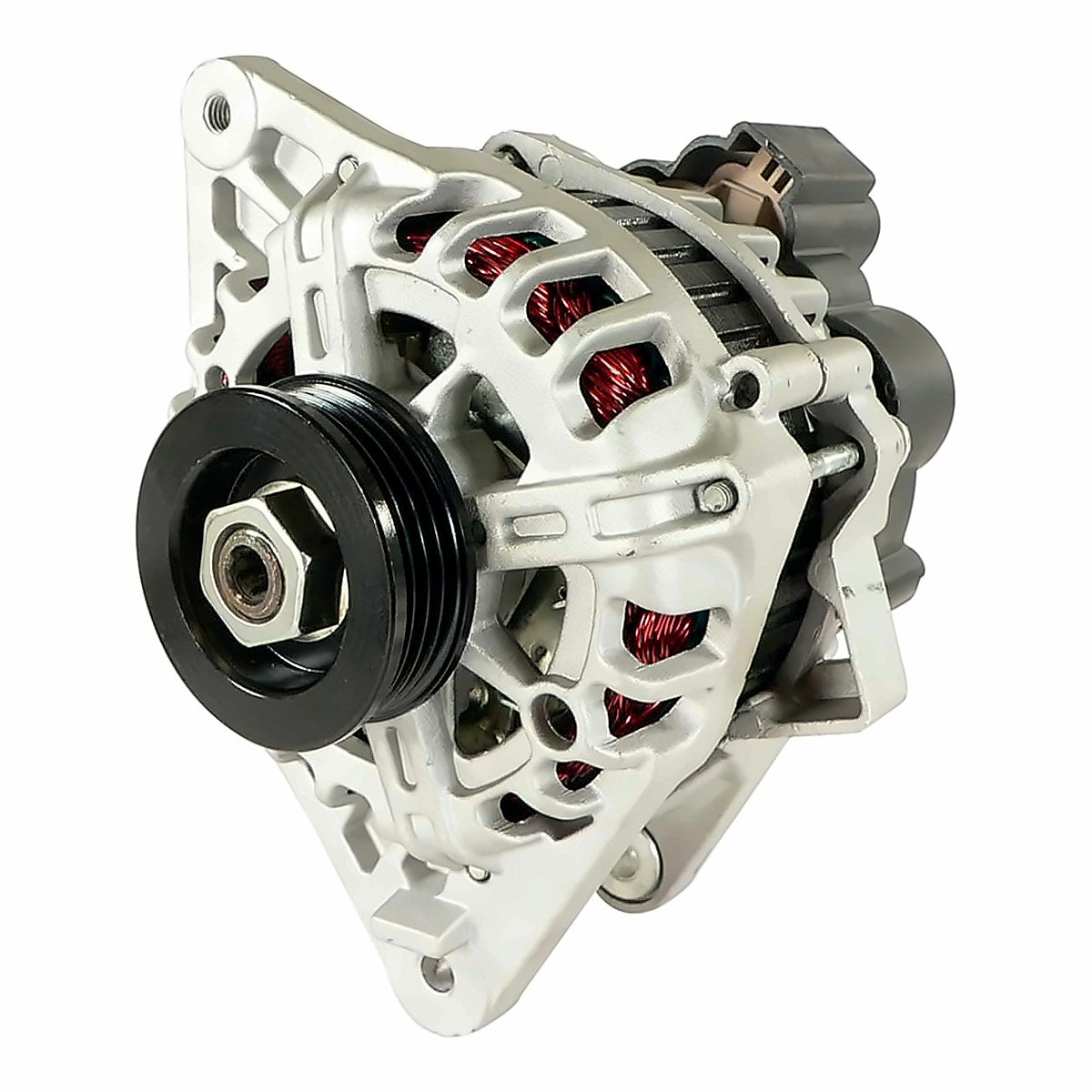 2003-2008 Hyundai Tiburon Alternator, top view, 2-11011