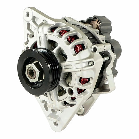 2003-2008 Hyundai Tiburon Alternator, top view, 2-11011