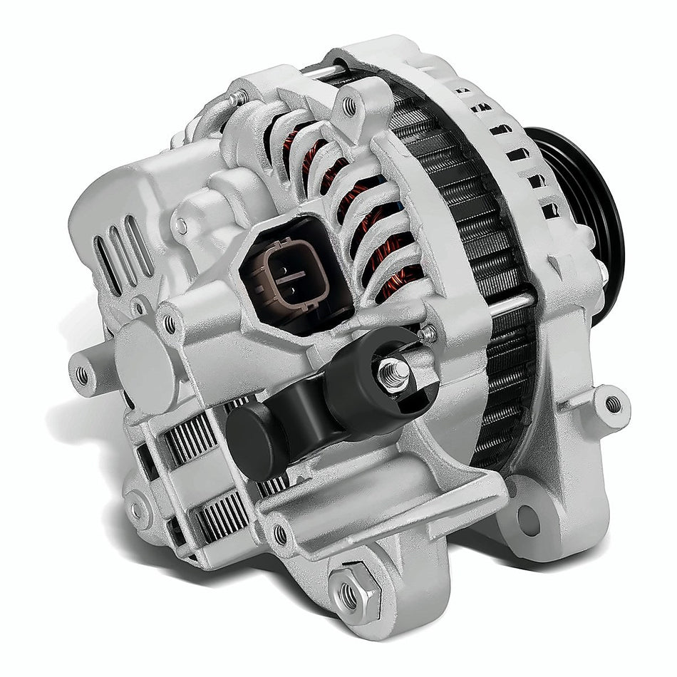 2006-2011 Honda Civic Sedan Alternator, rear view, 2-11176
