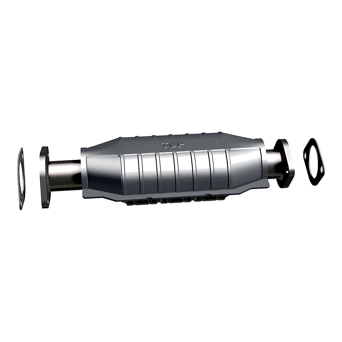 1990-1995 Nissan Pathfinder Catalytic Converter, rear view, 53101