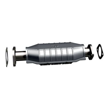 1990-1995 Nissan Pathfinder Catalytic Converter, rear view, 53101