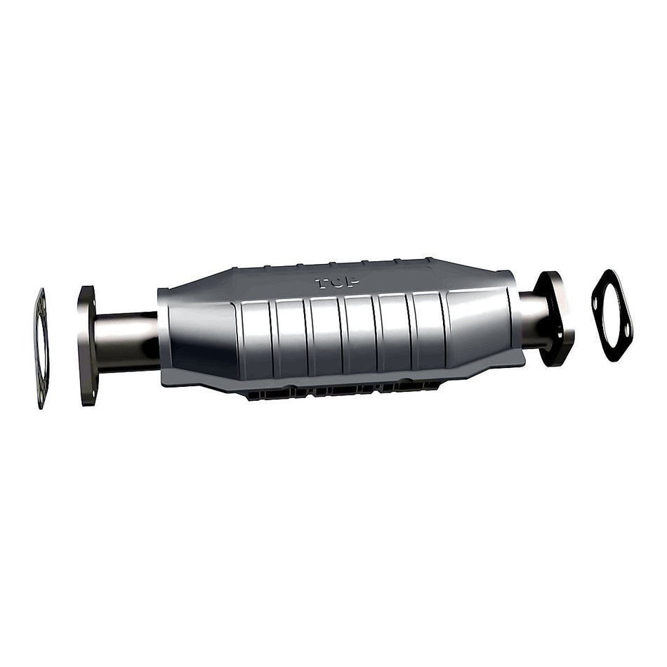 1990-1995 Nissan Pathfinder Catalytic Converter, rear view, 53101