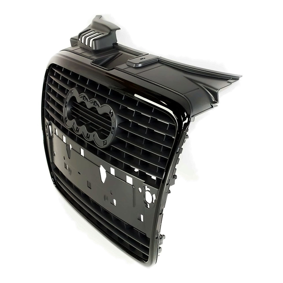 2006-2008 Audi A4 Grille, left-side view, AU1200113