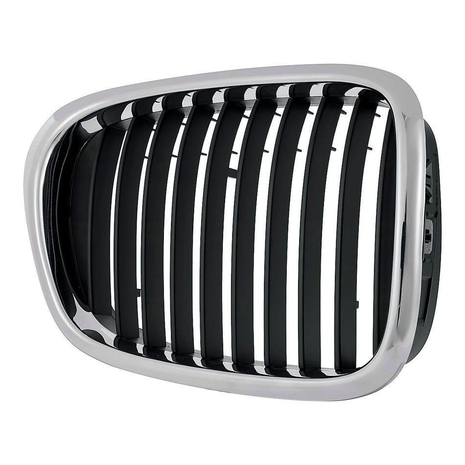 2001-2003 BMW 5 Series Grille, passenger side, left-side view, BM1200139