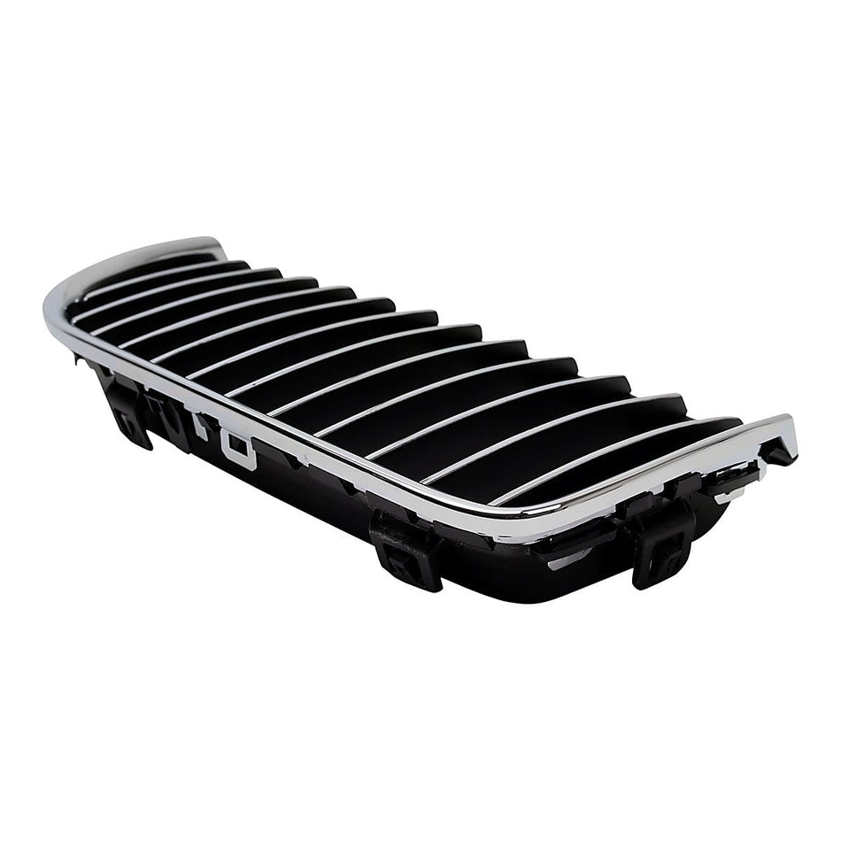 2006-2008 BMW 3 Series Sedan Grille, passenger side, left-side view, BM1200165