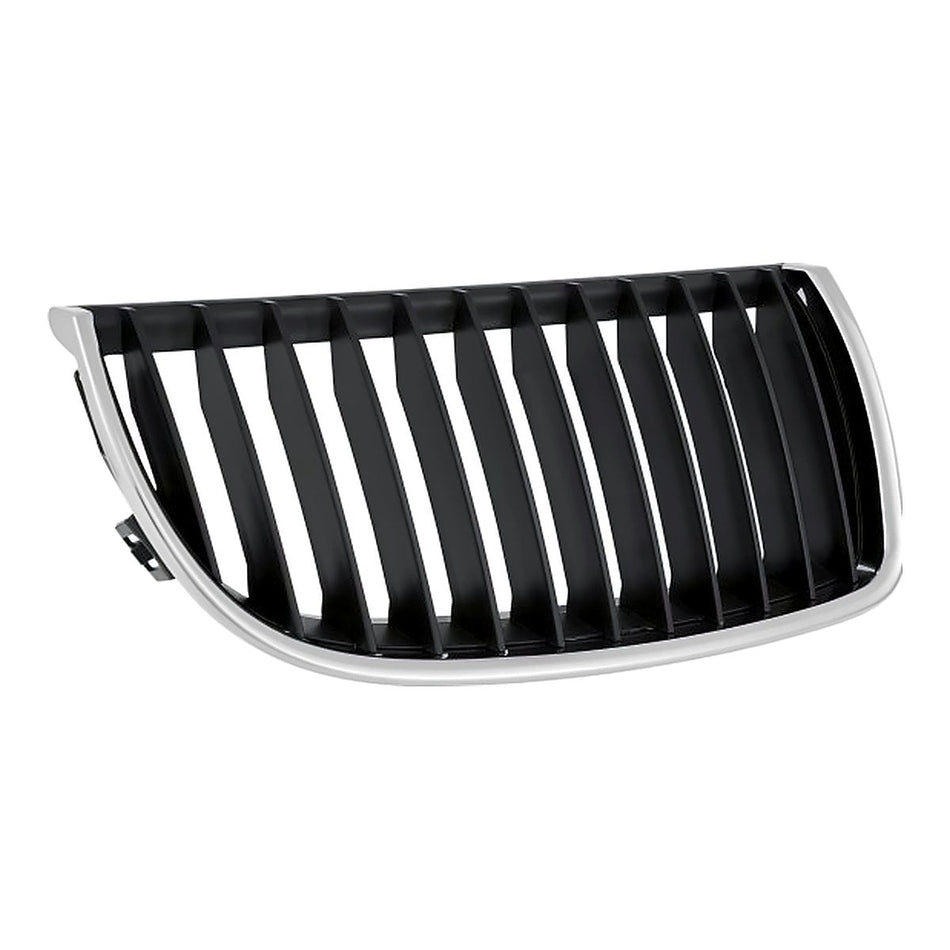 2006-2008 BMW 3 Series Sedan Grille, left-side view, BM1200167