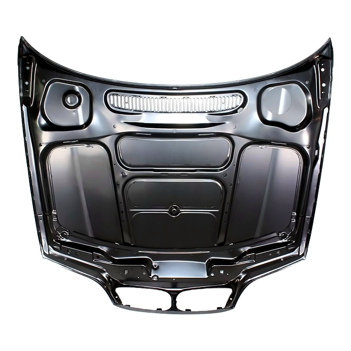 2003-2006 BMW 3 Series Coupe Hood, rear view, BM1230120