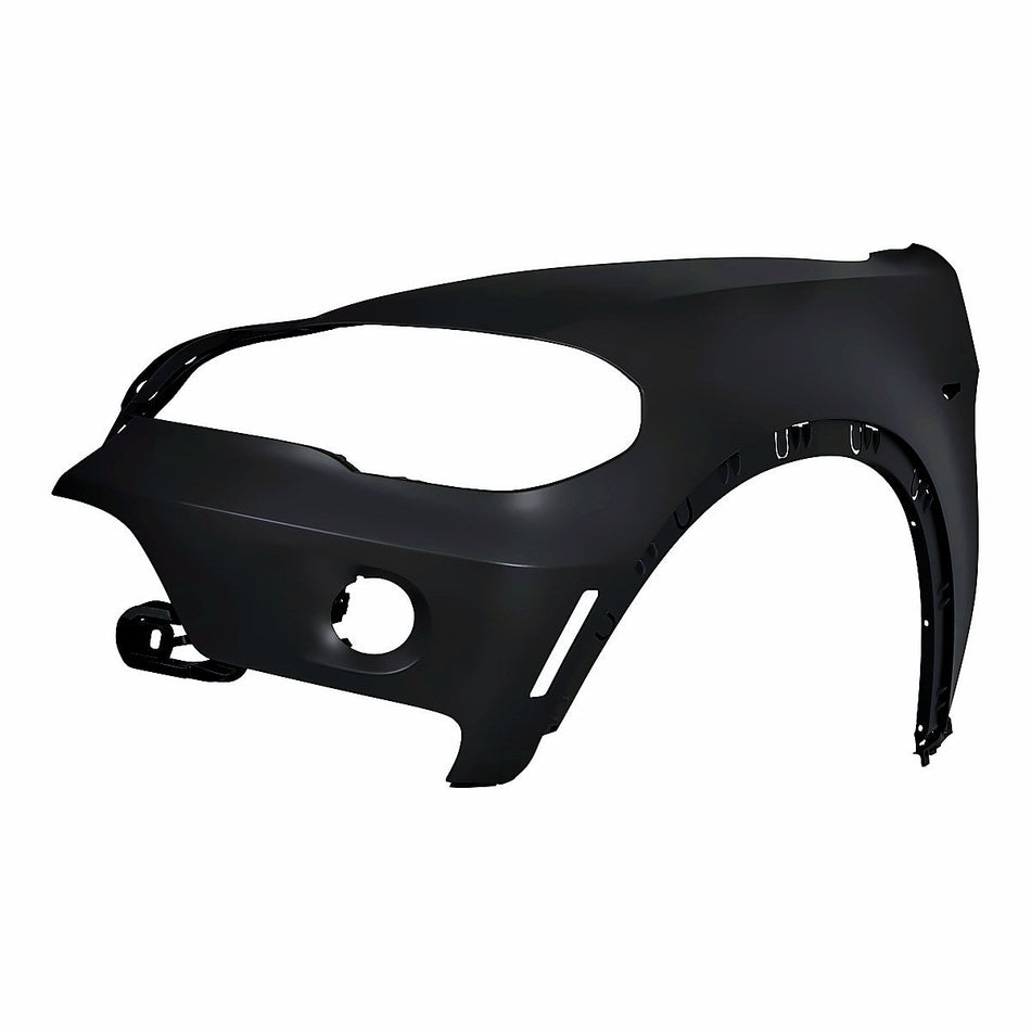 2007-2010 BMW X5 Fender, front driver side, left-side view, BM1240145C
