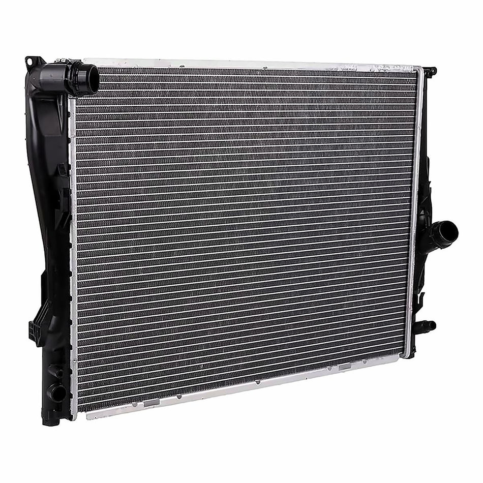 2006-2012 BMW 3 Series Wagon Radiator, left-side view, BM3000147