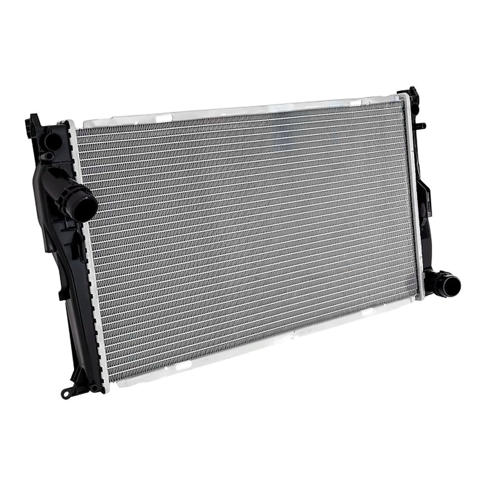 2007-2012 BMW 3 Series Coupe Radiator, left-side view, BM3010148