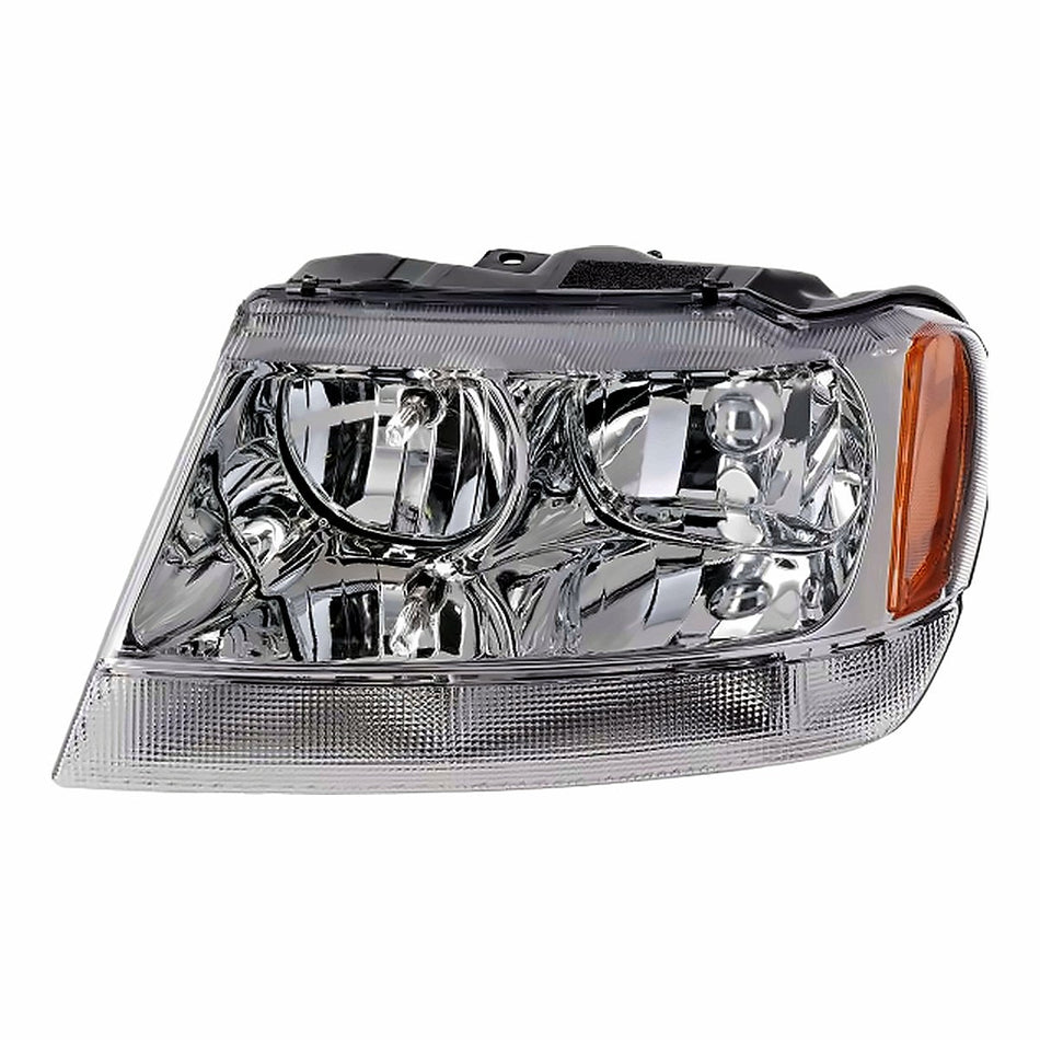 1999-2004 Jeep Grand Cherokee Head Lamp, driver side, CH2502120