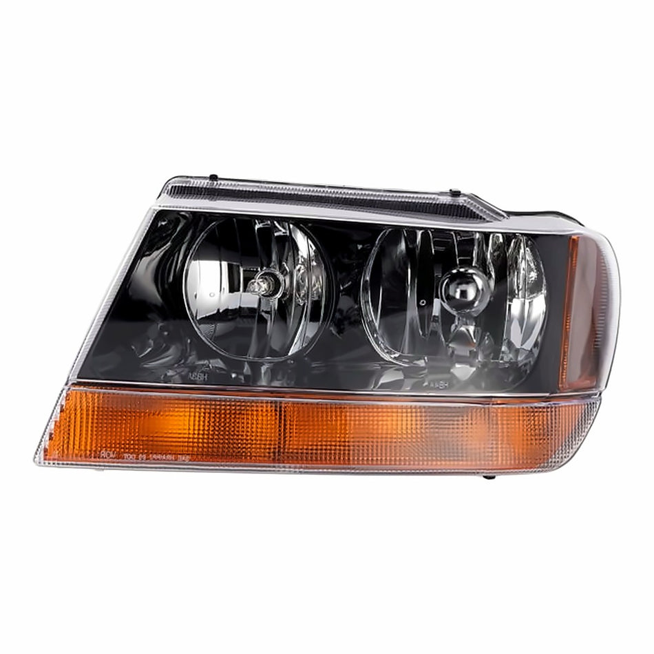1999-2002 Jeep Grand Cherokee Head Lamp, driver side, CH2502121