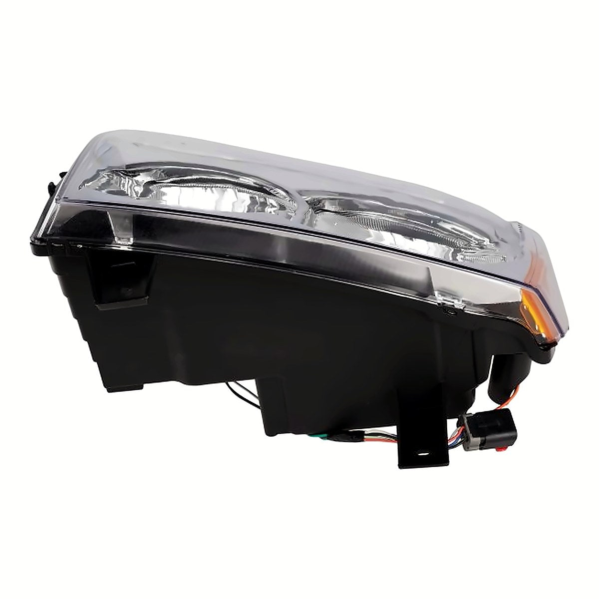 2005-2007 Jeep Grand Cherokee Head Lamp, driver side, bottom view, CH2502160
