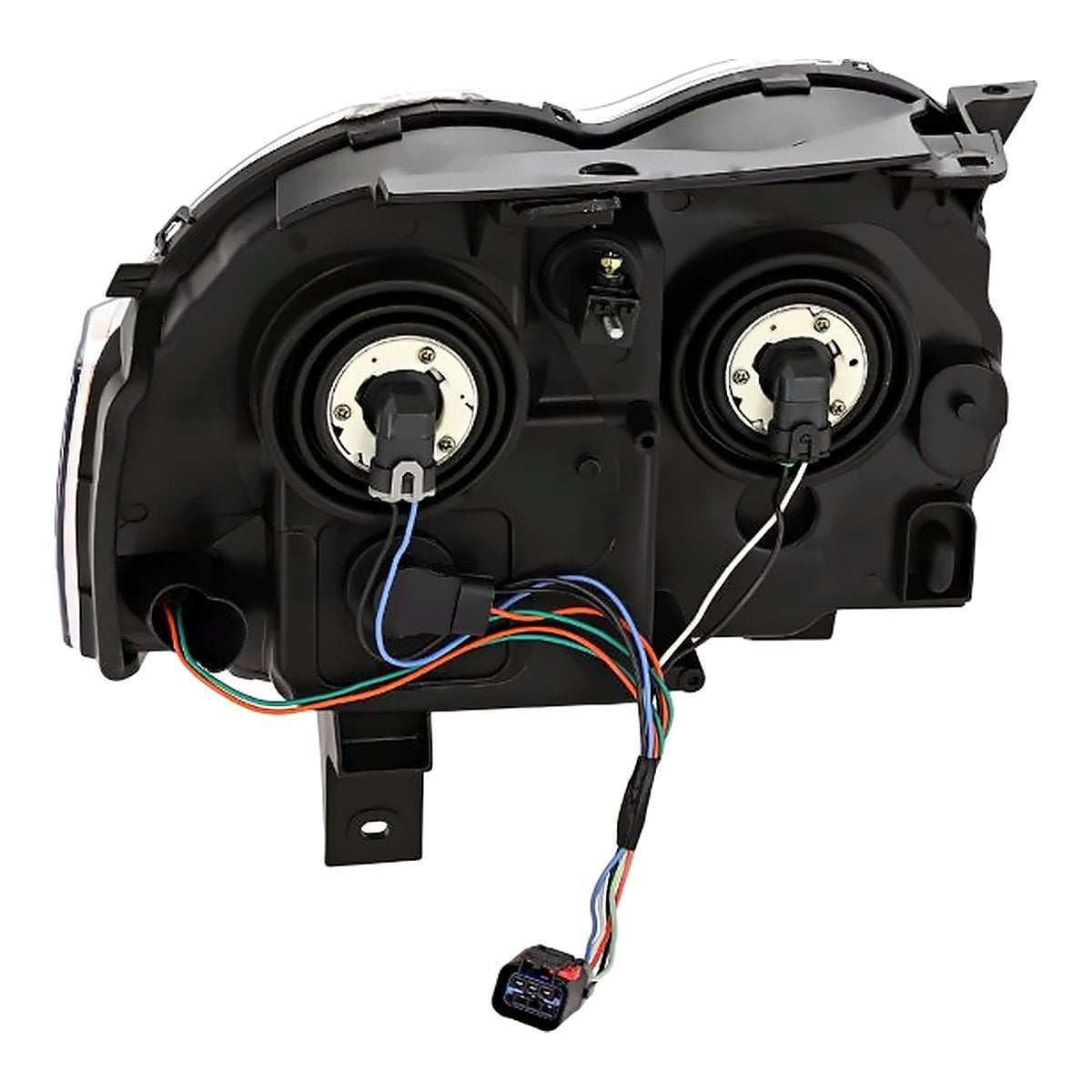 2005-2007 Jeep Grand Cherokee Head Lamp, driver side, rear view, CH2502160