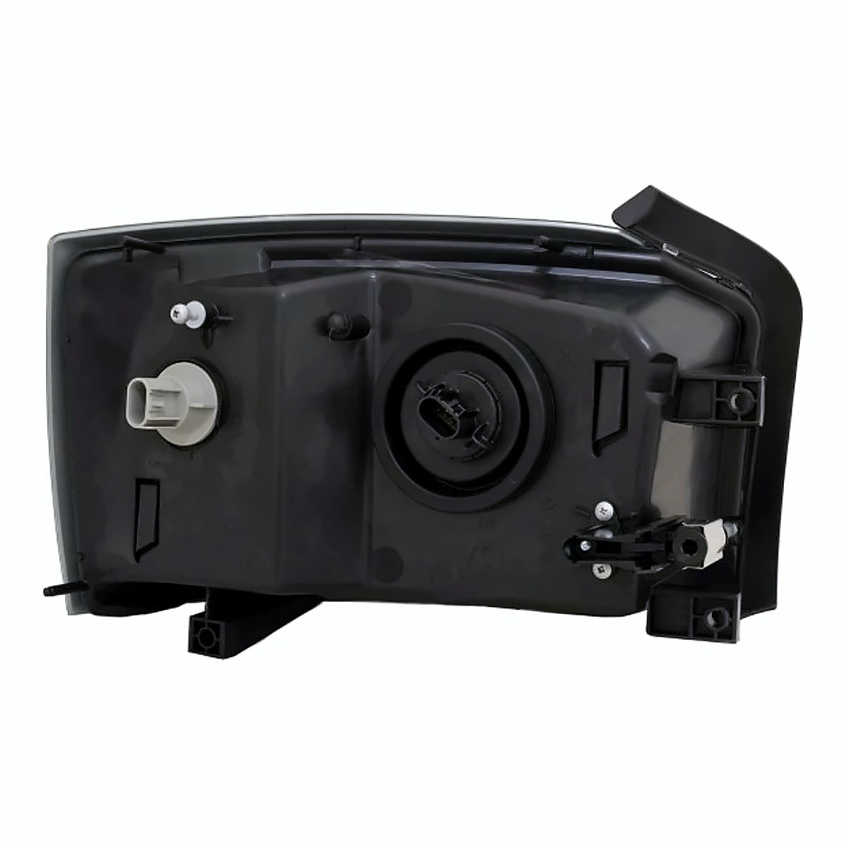 2006-2007 Dodge Dakota Head Lamp, driver side, rear view, CH2502170C