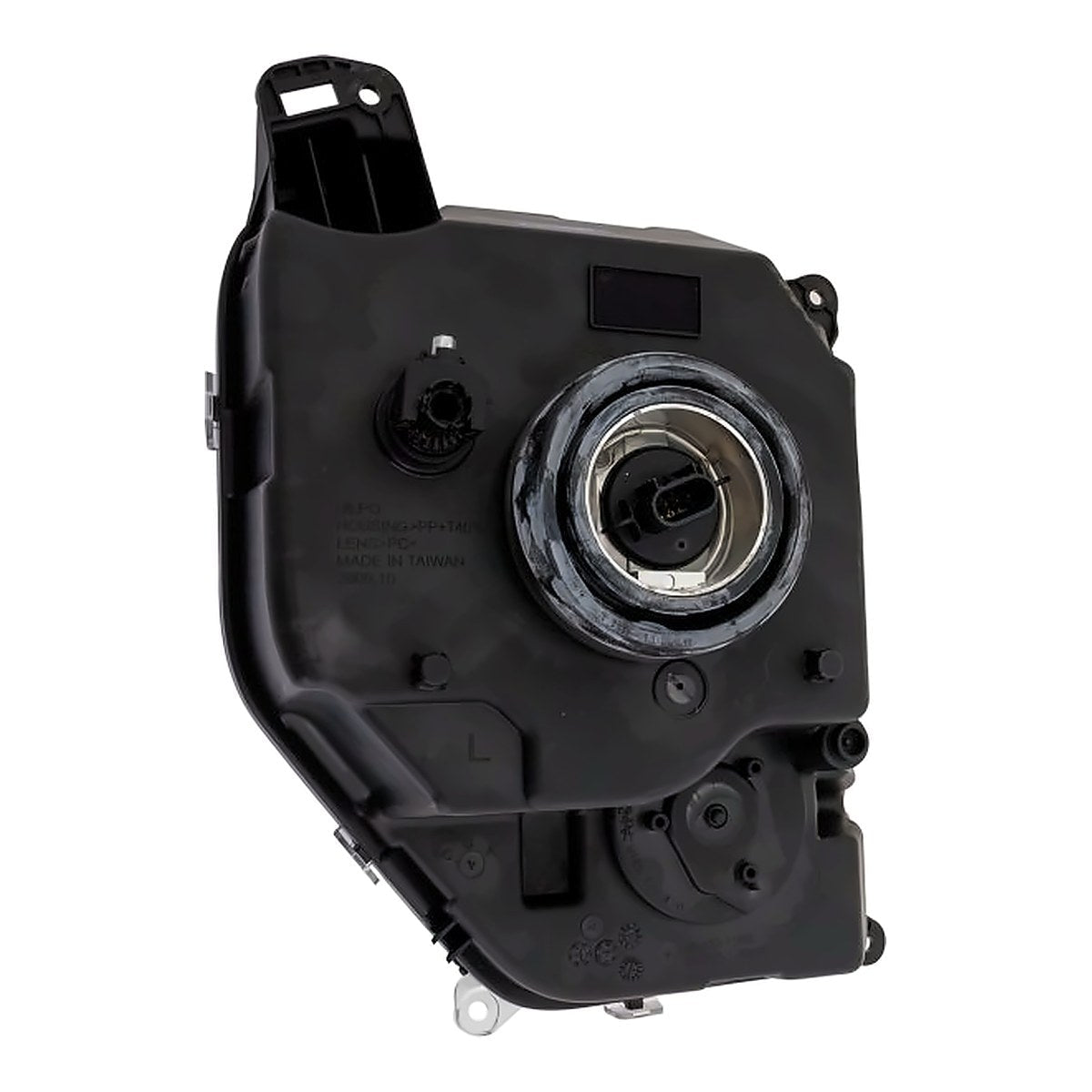 2008-2009 Jeep Liberty Head Lamp, driver side, bottom view, CH2502221