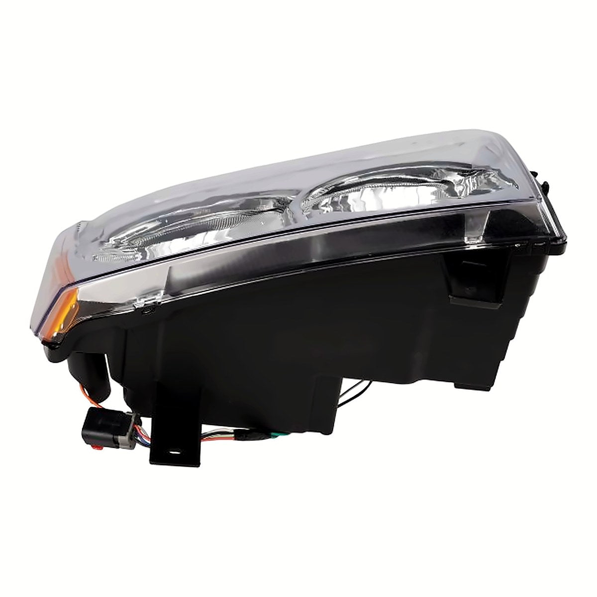 2005-2007 Jeep Grand Cherokee Head Lamp, passenger side, bottom view, CH2503160C