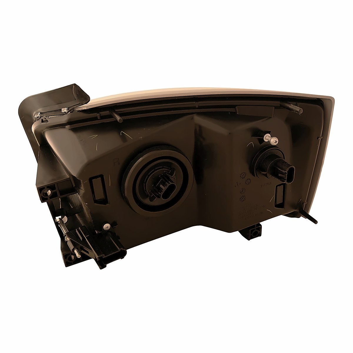 2006-2007 Dodge Dakota Head Lamp, passenger side, rear view, CH2503170