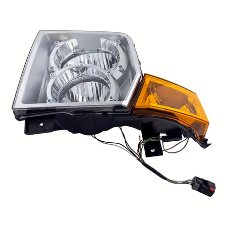 2006-2010 Jeep Commander Head Lamp, driver side, bottom view, CH2518117