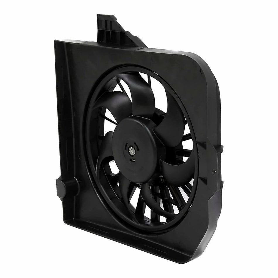 2001-2004 Chrysler Voyager Cooling Fan, passenger side, left-side view, CH3113102