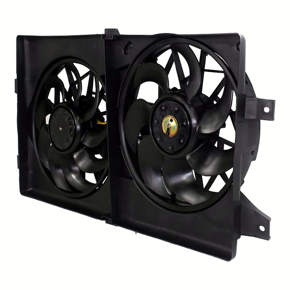 2001-2006 Dodge Stratus Sedan Cooling Fan, left-side view, CH3115122