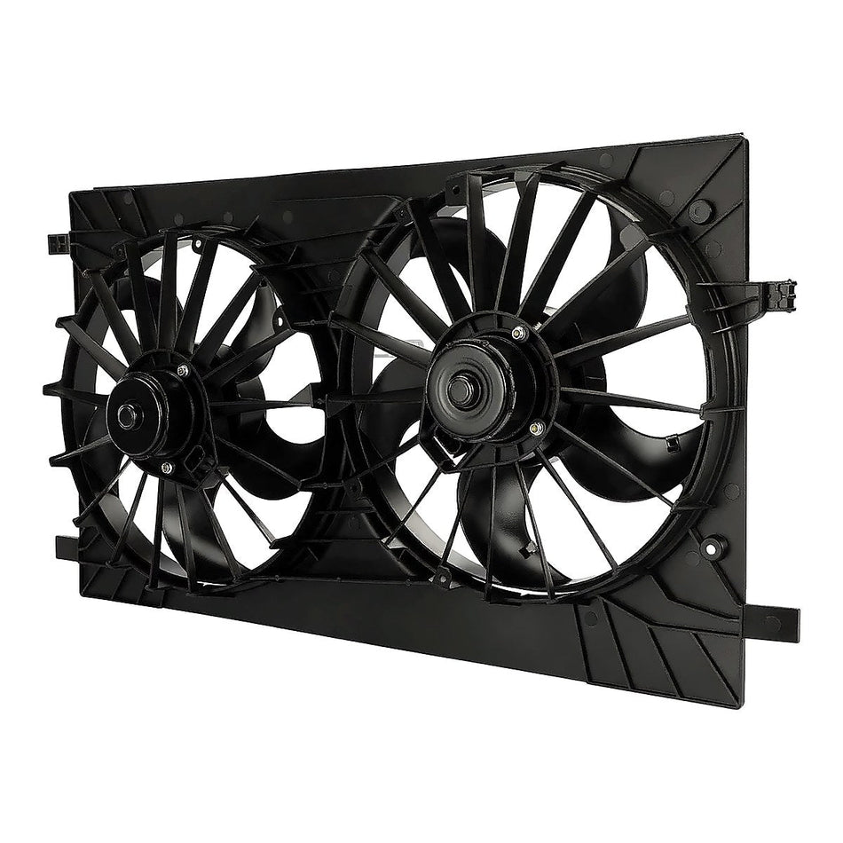 2007-2010 Chrysler Sebring Sedan Cooling Fan, left-side view, CH3115149