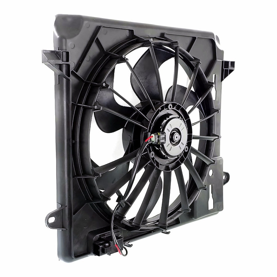 2007-2011 Jeep Wrangler Cooling Fan, left-side view, CH3115167
