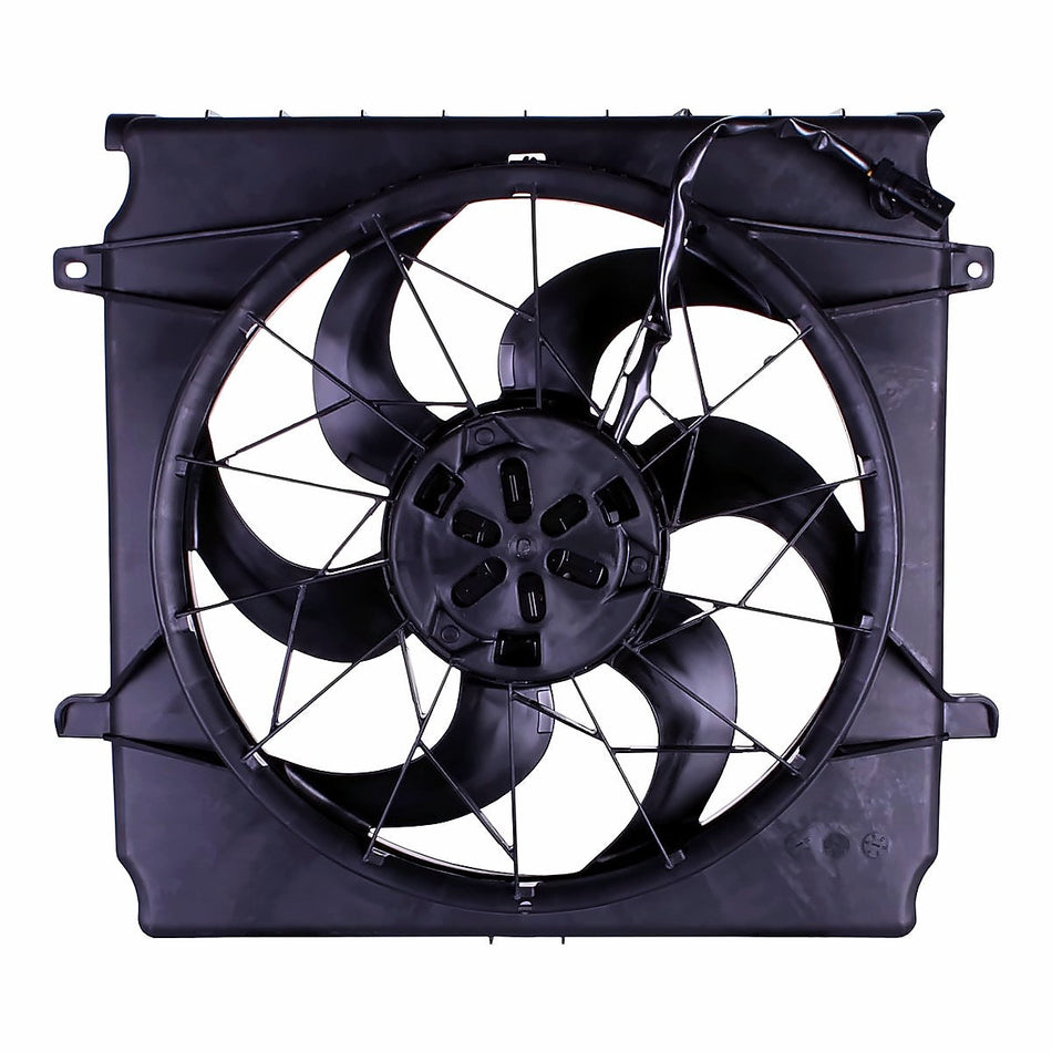 2006-2007 Jeep Liberty Cooling Fan, rear view, CH3117104