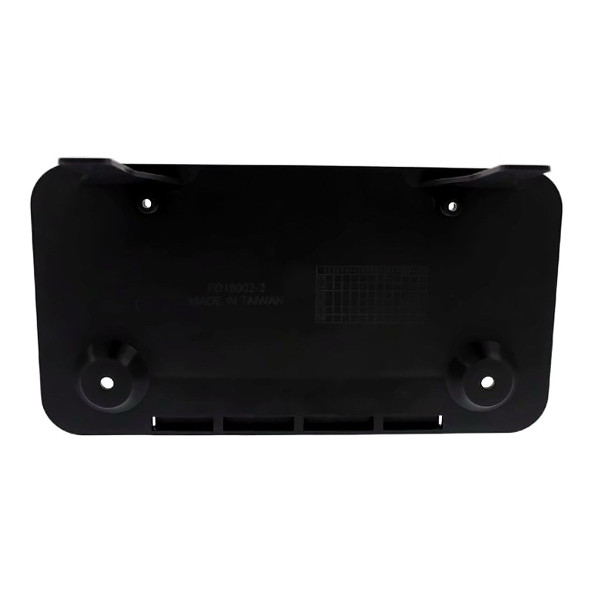 2003-2007 Ford Econoline License Plate, front, rear view, FO1068142