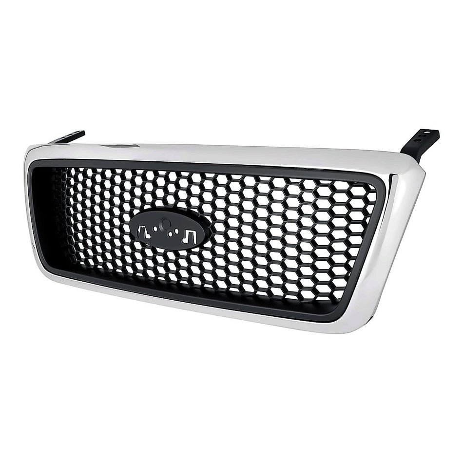 2006-2008 Ford F150 Grille, left-side view, FO1200469