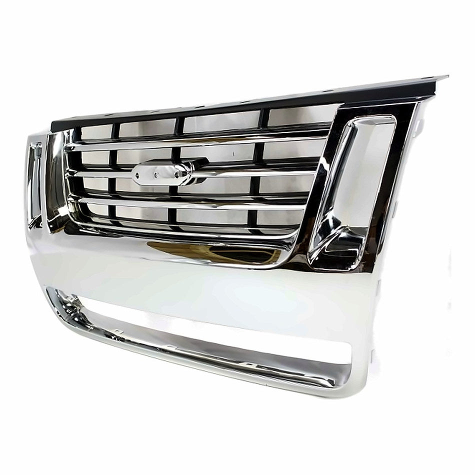2007-2010 Ford Explorer Sport Trac Grille, left-side view, FO1200477