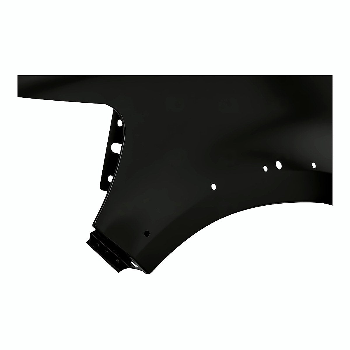 2006-2010 Ford Explorer Limited Fender, front, bottom view, FO1240252C