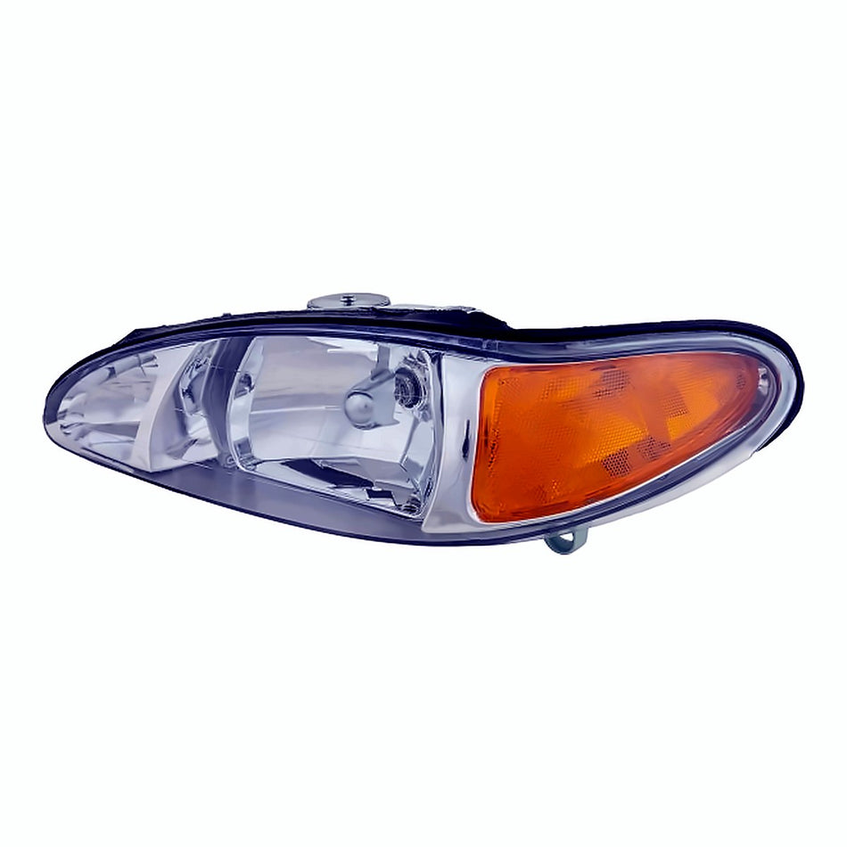 1997-2002 Ford Escort Head Lamp, driver side, left-side view, FO2502137