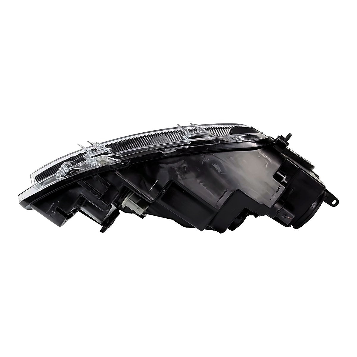 2010-2012 Ford Fusion Head Lamp, driver side, bottom view, FO2502273C