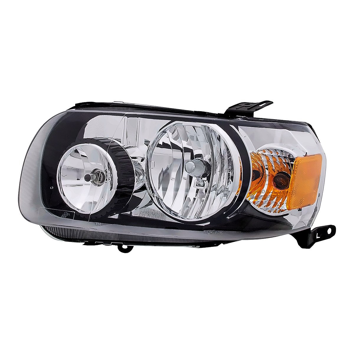 2005-2007 Ford Escape Head Lamp, driver side, bottom view, FO2518102