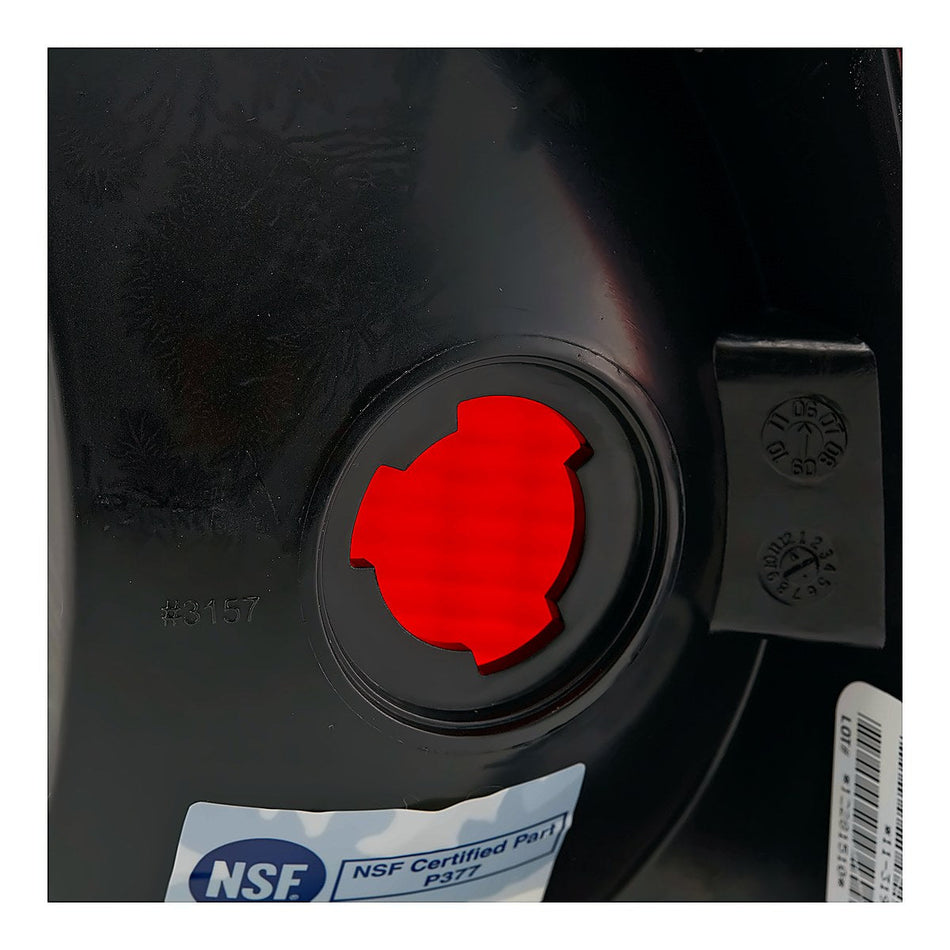 1999-2007 Ford F450 Superduty Tail Lights, driver side, left-side view, FO2800117