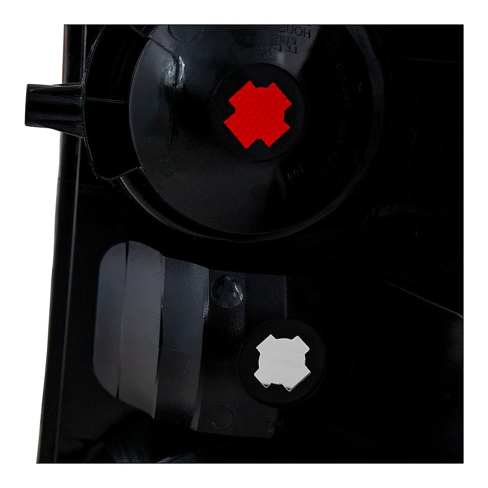 2006-2010 Ford Explorer Tail Lights, driver side, left-side view, FO2818140