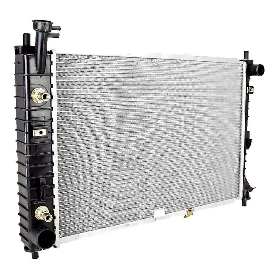 1997-1998 Ford Mustang GT Radiator, left-side view, FO3010115