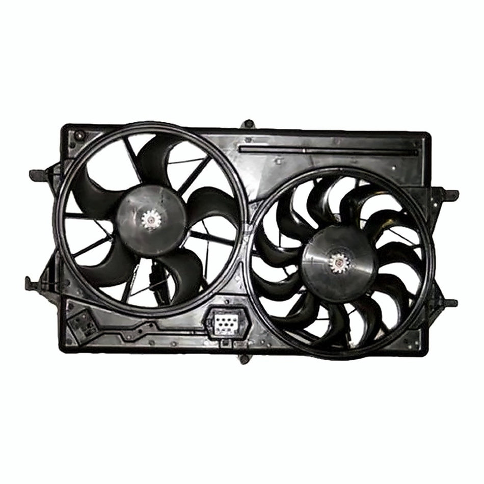 2001-2002 Ford Focus Cooling Fan, rear view, FO3115119