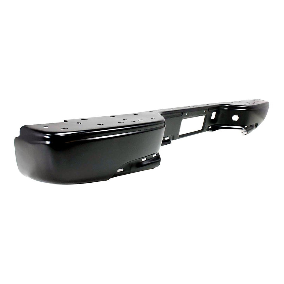 2001 GMC Sierra C3 Bumpers, rear, left-side view, GM1102412