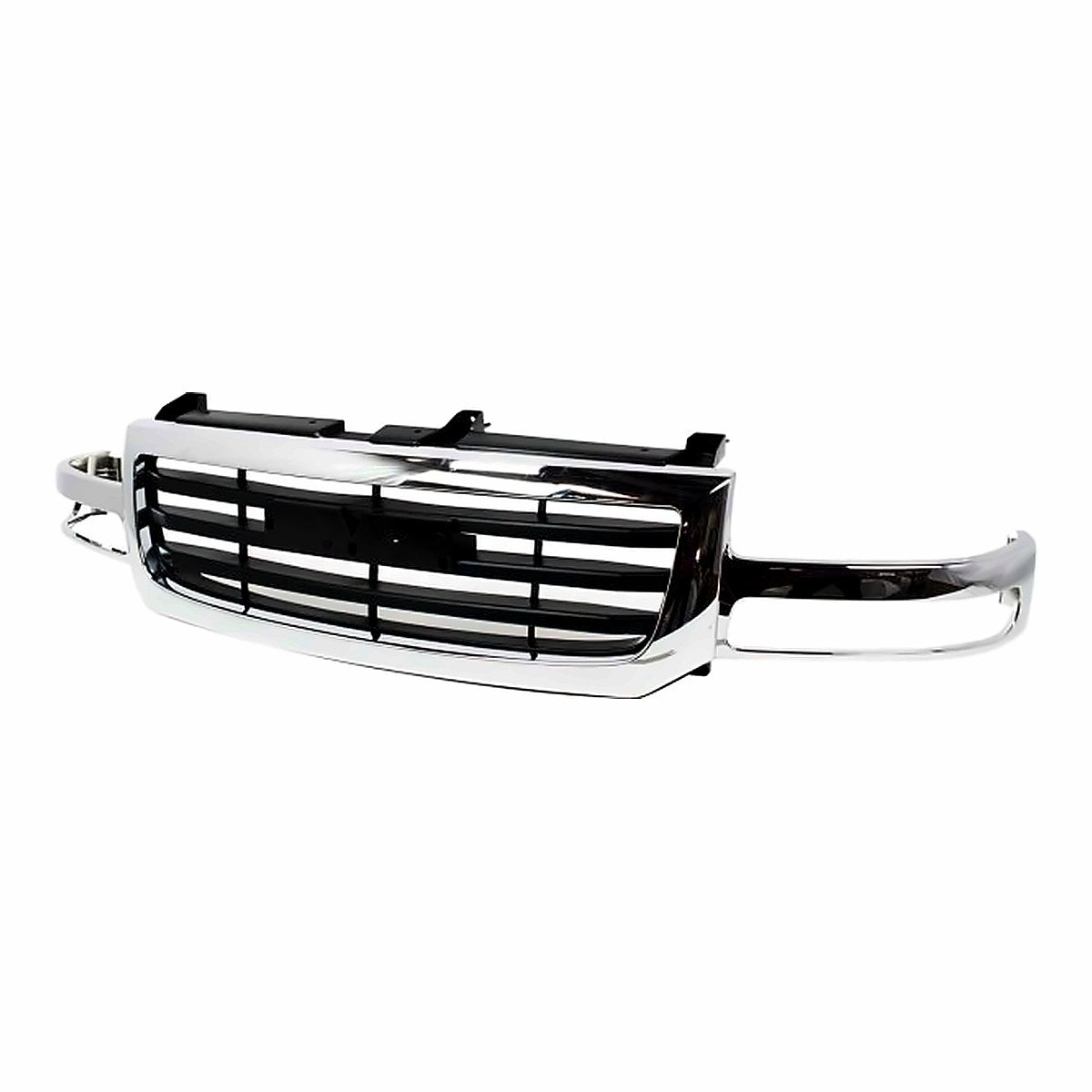 2003-2006 GMC Sierra 1500 Grille, left-side view, GM1200475