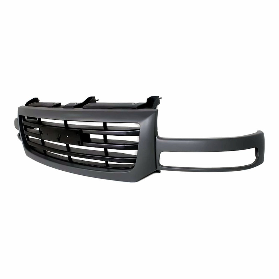 2003-2006 GMC Sierra 1500 Grille, left-side view, GM1200476