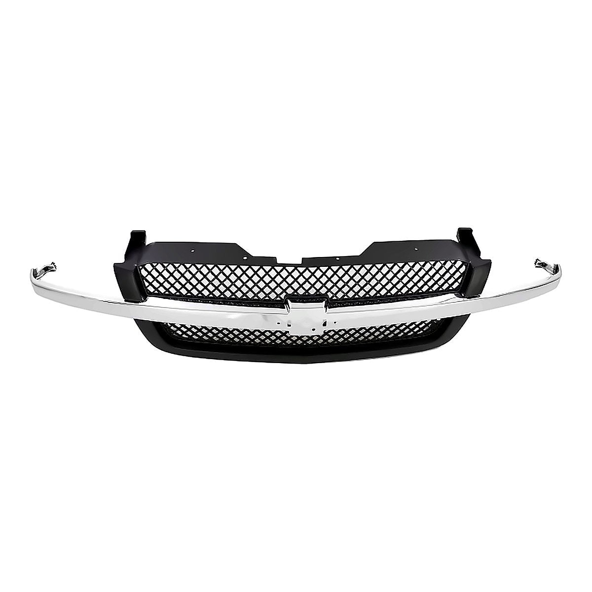 2003-2005 Chevrolet Silverado 1500 Grille, detail view 5, GM1200489